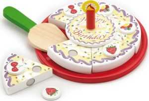 NEF Dětská dřevěná sada - Narozeninový dort