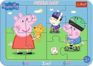 Dětské puzzle pro nejmenší - Prasátko Peppa
