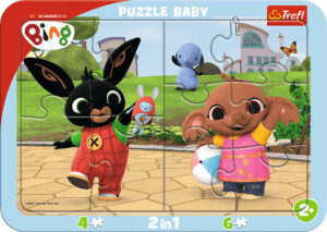 Dětské tabulkové puzzle pro nejmenší - Bing 1