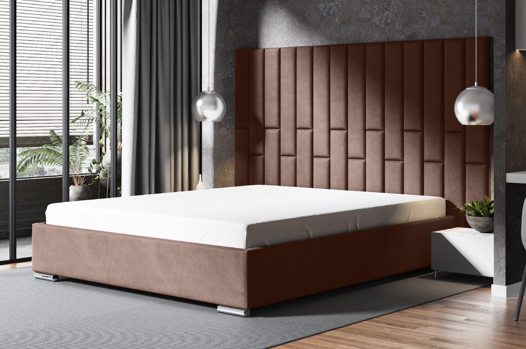 Eka Čalouněná postel Lana 160 x 200 cm