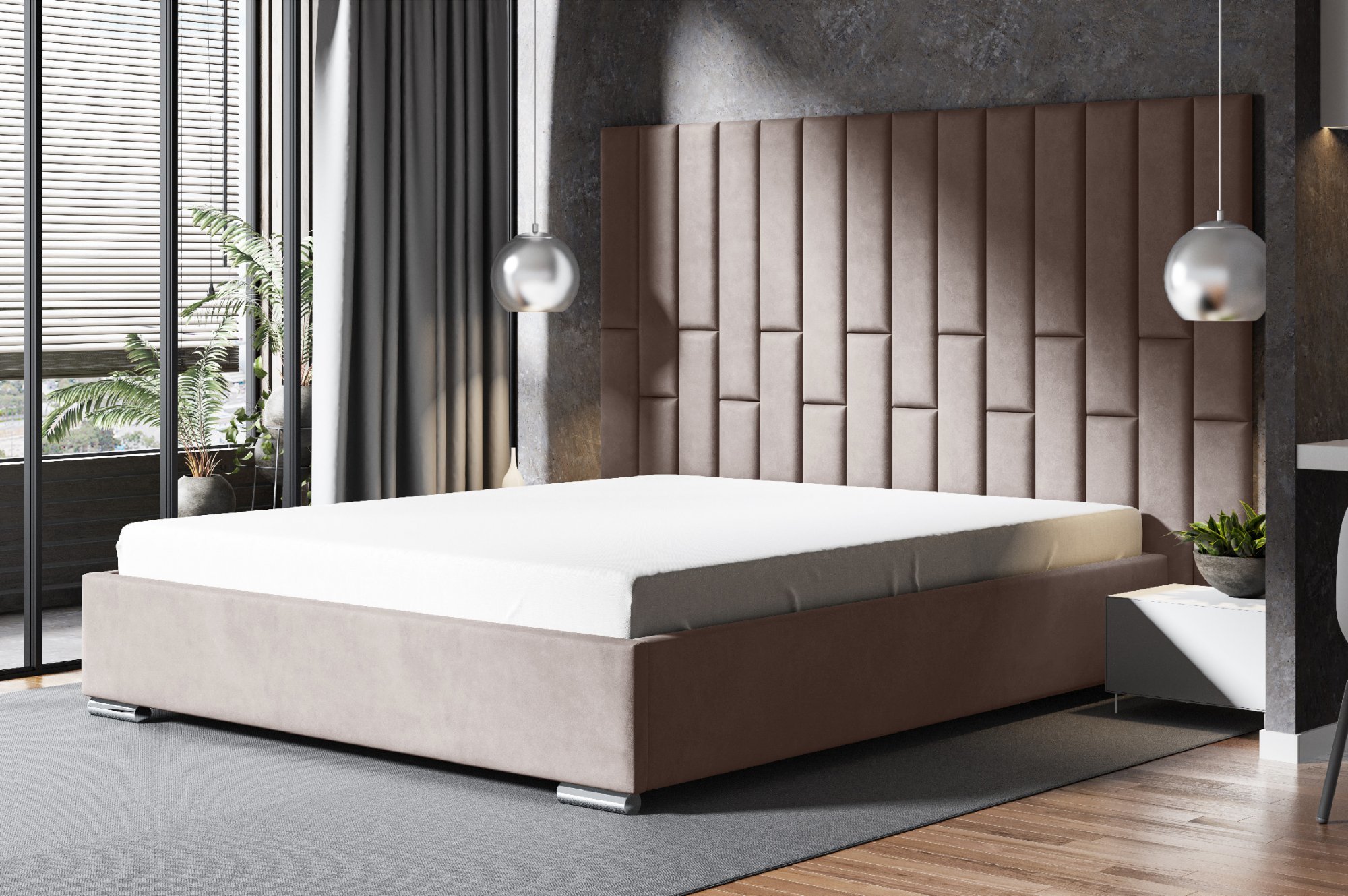 Eka Čalouněná postel Lana 160 x 200 cm