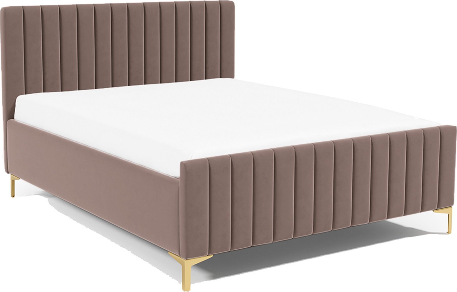 Eka Čalouněná postel SUTRA zvýšená 140x200 cm