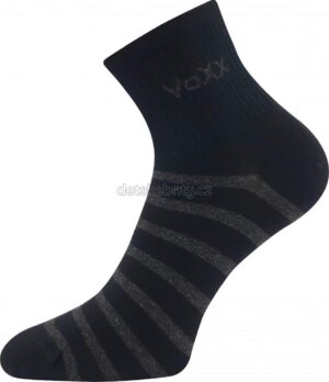 Ponožky VoXX Boxana pruhy černá Velikost: 35-38